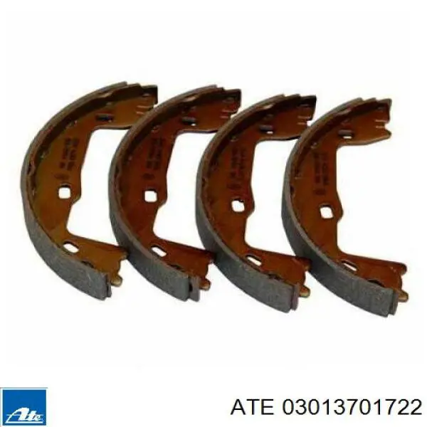 Колодки ручника 03013701722 ATE