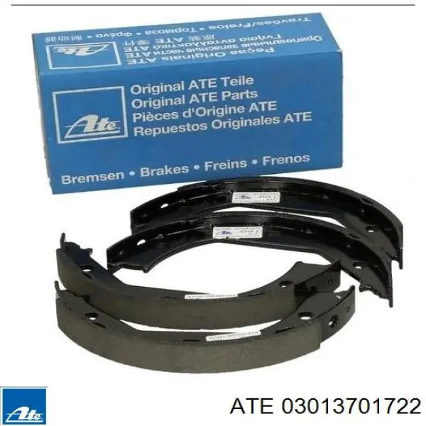 Тормозные колодки стояночного тормоза ATE 03013701722 цена, от 12.84 USD