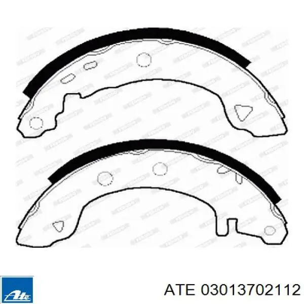 Барабанные колодки ATE 03013702112
