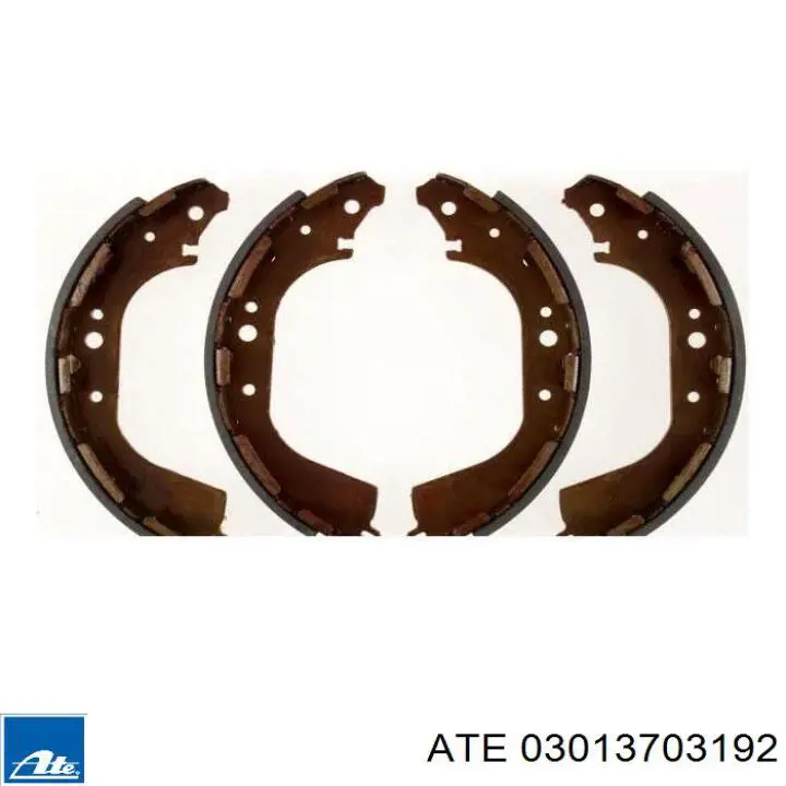 Барабанные колодки ATE 03013703192