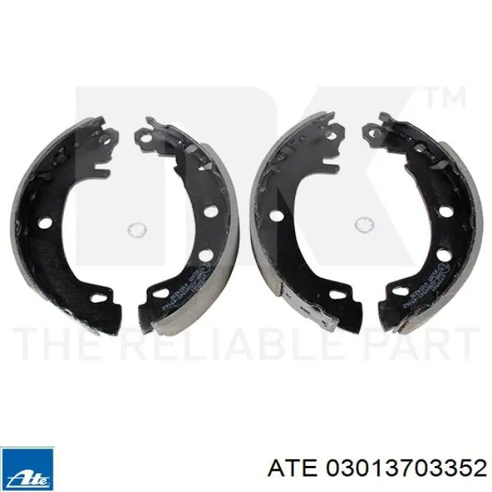 Барабанные колодки ATE 03013703352
