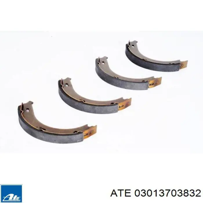 Колодки стояночного тормоза ATE 03013703832