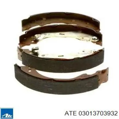Купить 03013703932 ATE Задние барабанные тормозные колодки