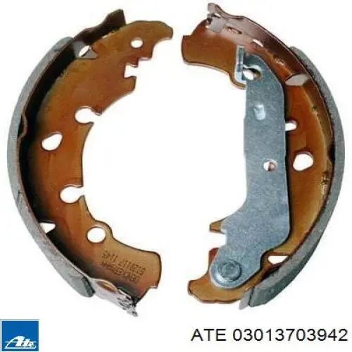 Zapatas de frenos de tambor traseras 03013703942 ATE