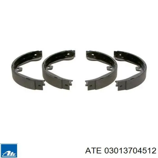 Тормозные колодки стояночного тормоза ATE 03013704512 цена, от 64.84 USD