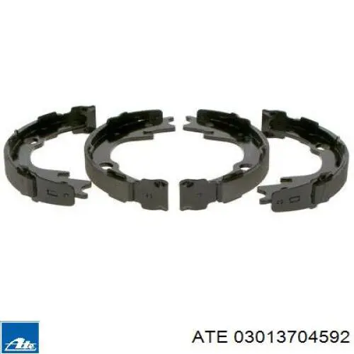 Колодки стояночного тормоза ATE 03013704592