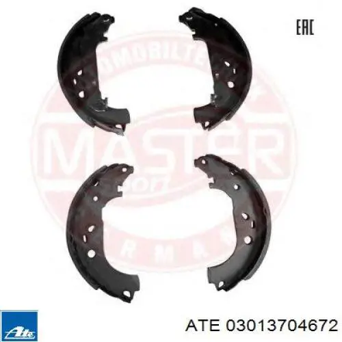 Барабанные колодки ATE 03013704672