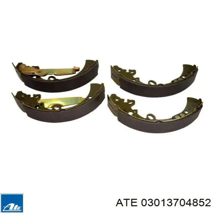 Купить 03013704852 ATE Задние барабанные тормозные колодки