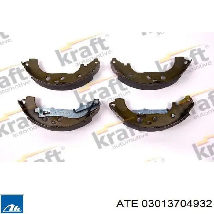Задние барабанные колодки 03013704932 ATE