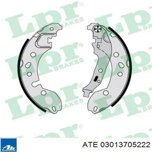 Задние барабанные колодки 362630J Jurid/Bendix