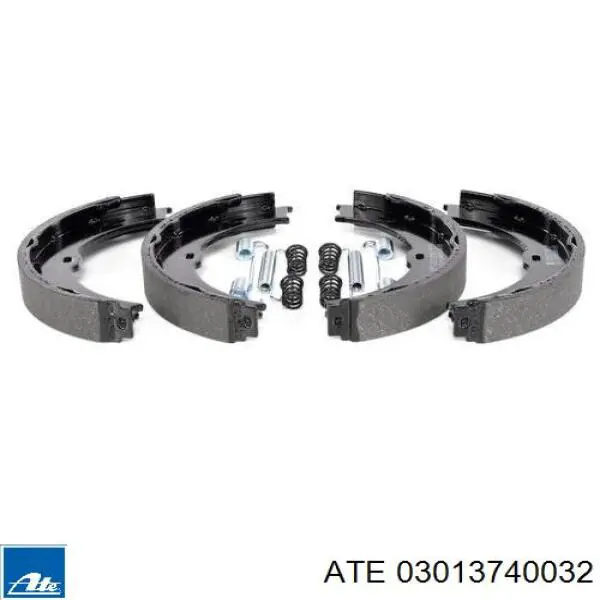 Купить 03013740032 ATE Колодки ручника/стояночного тормоза