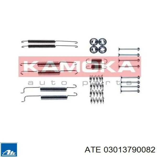 Монтажный комплект задних барабанных колодок ATE 03013790082