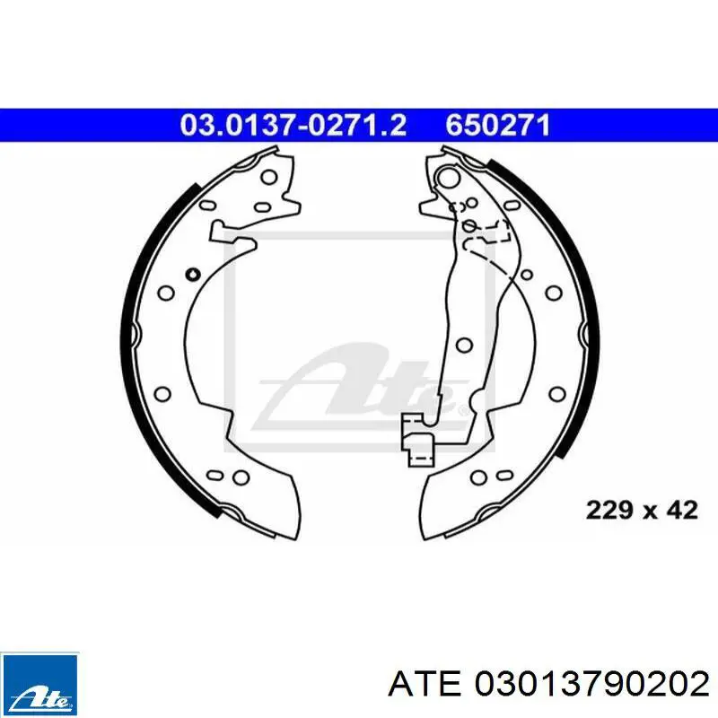 Монтажный комплект задних барабанных колодок Quick Brake 1050644