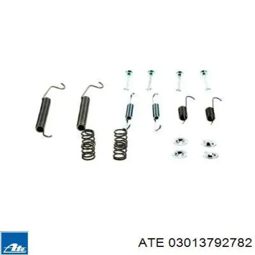 Монтажный комплект задних барабанных колодок ATE 03013792782