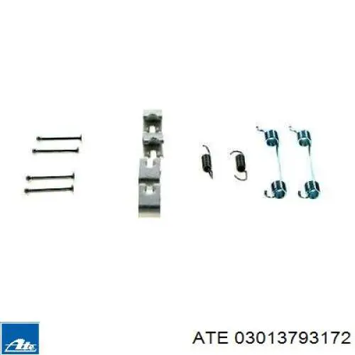 Установочный комплект задних барабанных колодок VAG 2Q0698545 цена, от 22.25 USD