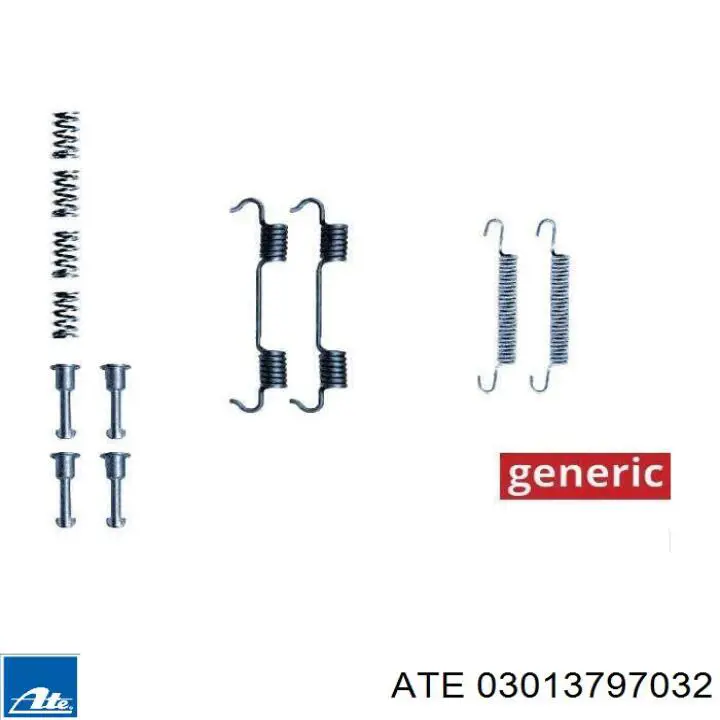 Регулятор заднего барабанного тормоза ATE 03013797032 цена, от 9.29 USD