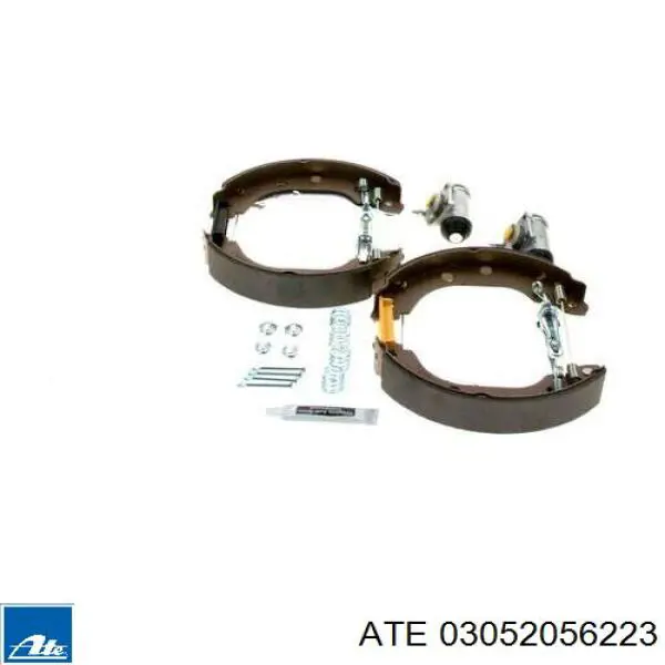 Купить KEG502 Samko Задние барабанные тормозные колодки