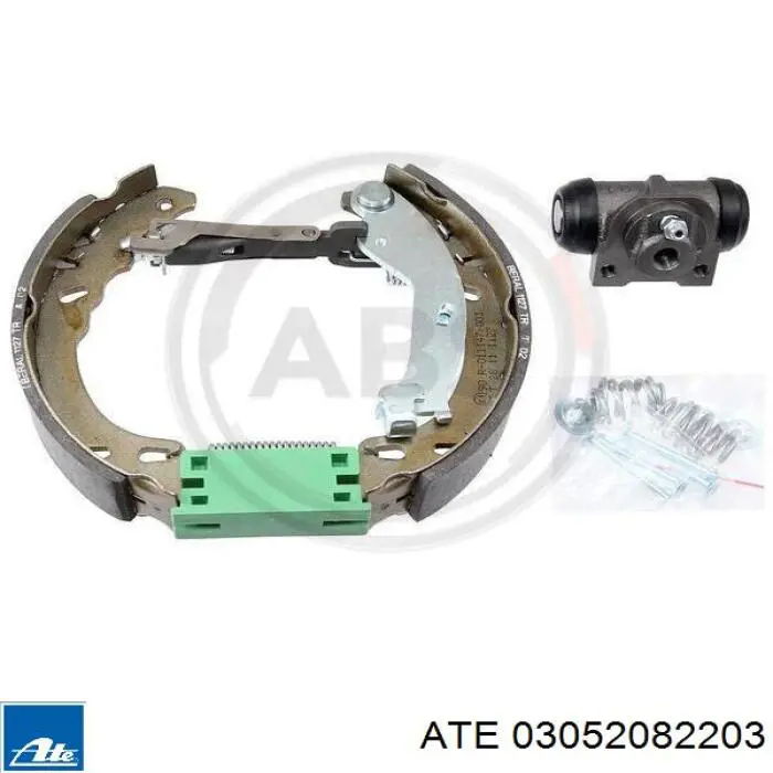KP1091 Delphi Барабанные тормозные колодки