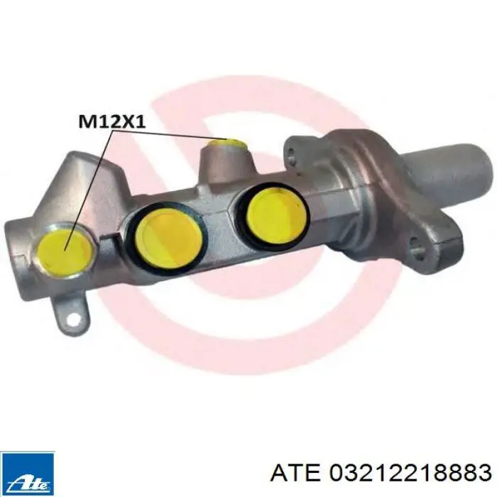 Главный тормозной цилиндр M85001 Brembo
