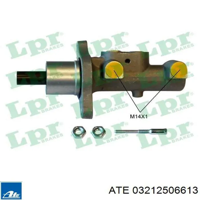 Цилиндр главный тормоза (гидротормозов) LPR 6252 цена, от 65.56 USD