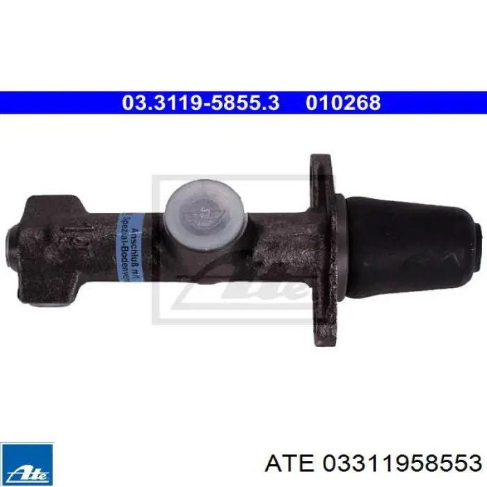 Цилиндр главный тормоза (гидротормозов) ATE 03311958553 цена, от 122.26 USD