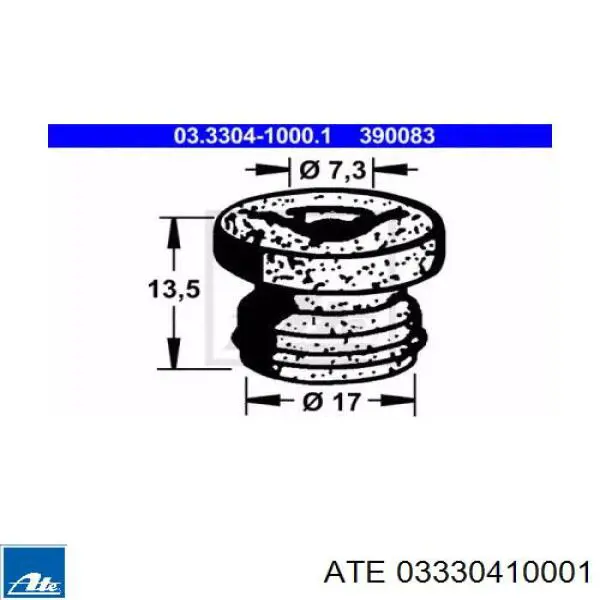 Купить 03330410001 ATE 