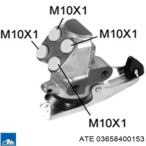 Регулятор давления тормозов 03658400153 ATE