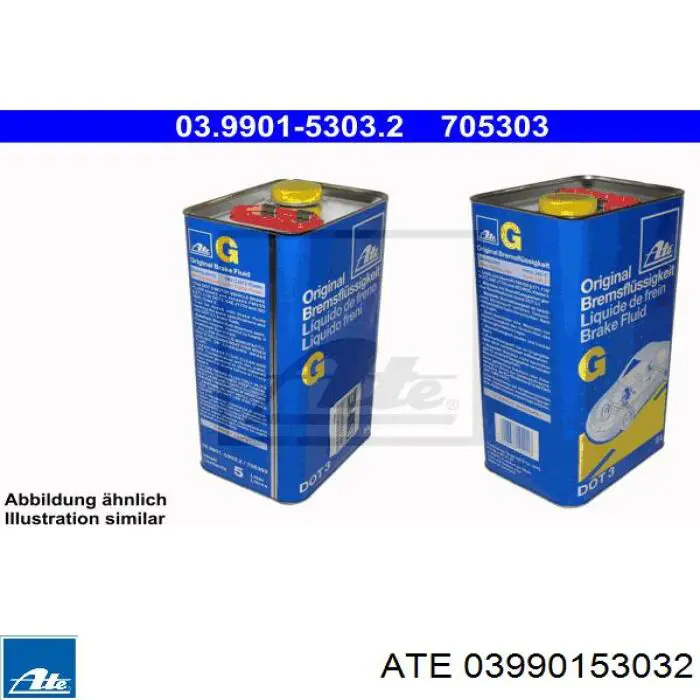Купить 03990153032 ATE Тормозная жидкость