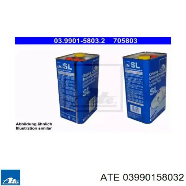 Тормозная жидкость 03990158032 ATE