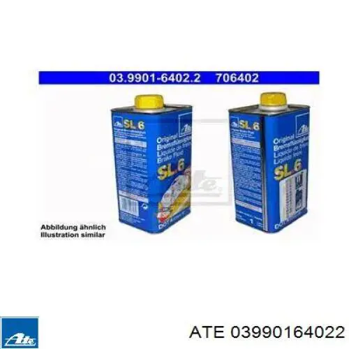 Тормозуха ATE 03990164022 цена, от 11.82 USD