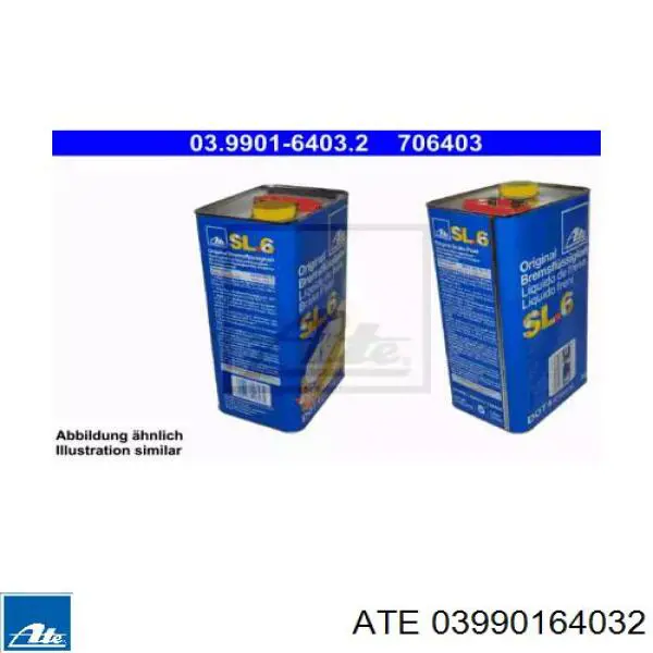 Жидкость тормозная ATE 03990164032