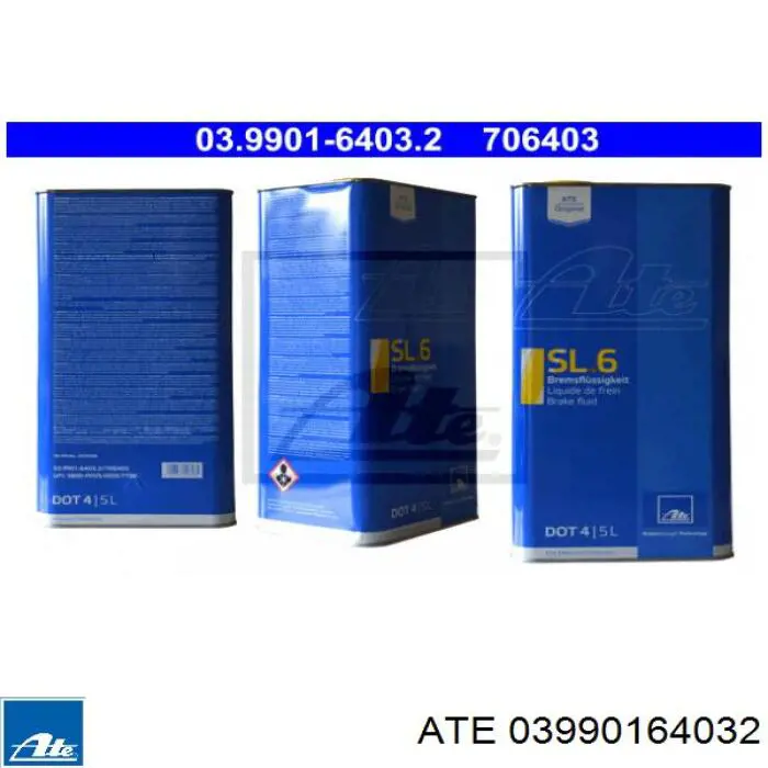 Купить 03990164032 ATE Тормозная жидкость