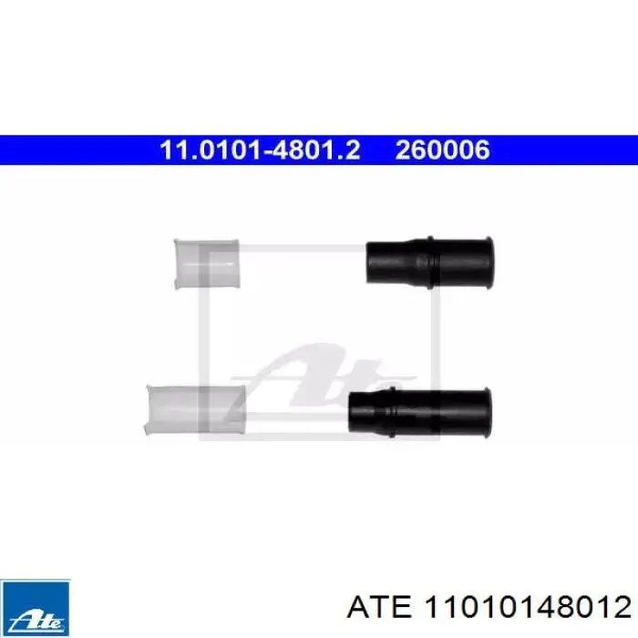 Ремкомплект суппорта тормозного переднего ATE 11010148012