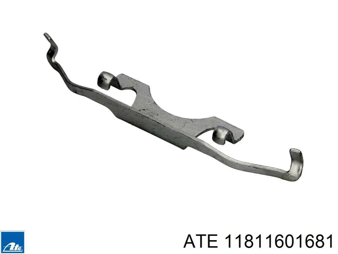 Комплект пружинок крепления дисковых колодок задних ATE 11811601681