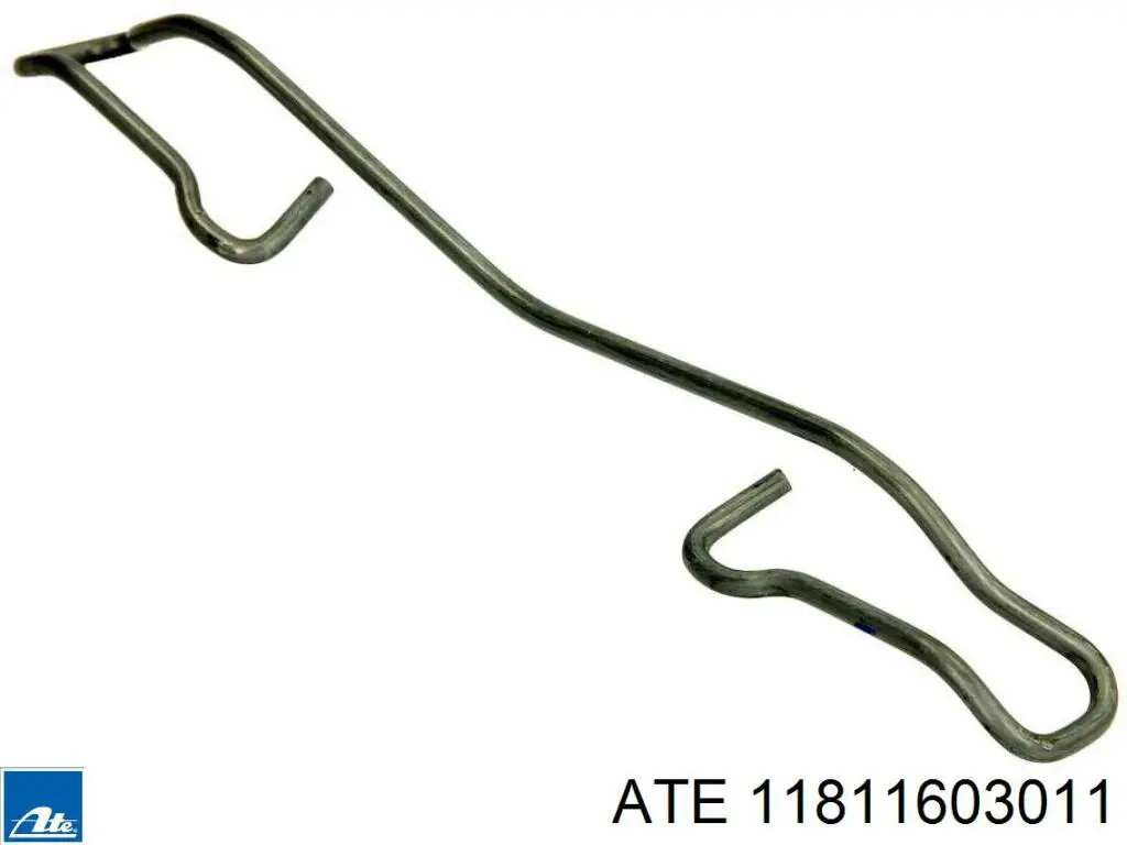Комплект пружинок кріплення дискових колодок, передніх 11811603011 ATE