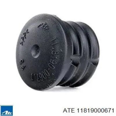 11819000671 ATE Ремкомплект суппорта тормозного, переднего