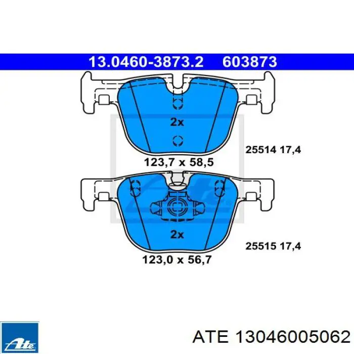  ATE 13046005062 цена, от 13.41 USD