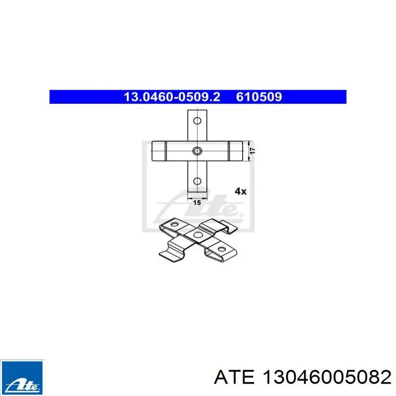 Pinza De Cierre 13046005082 ATE