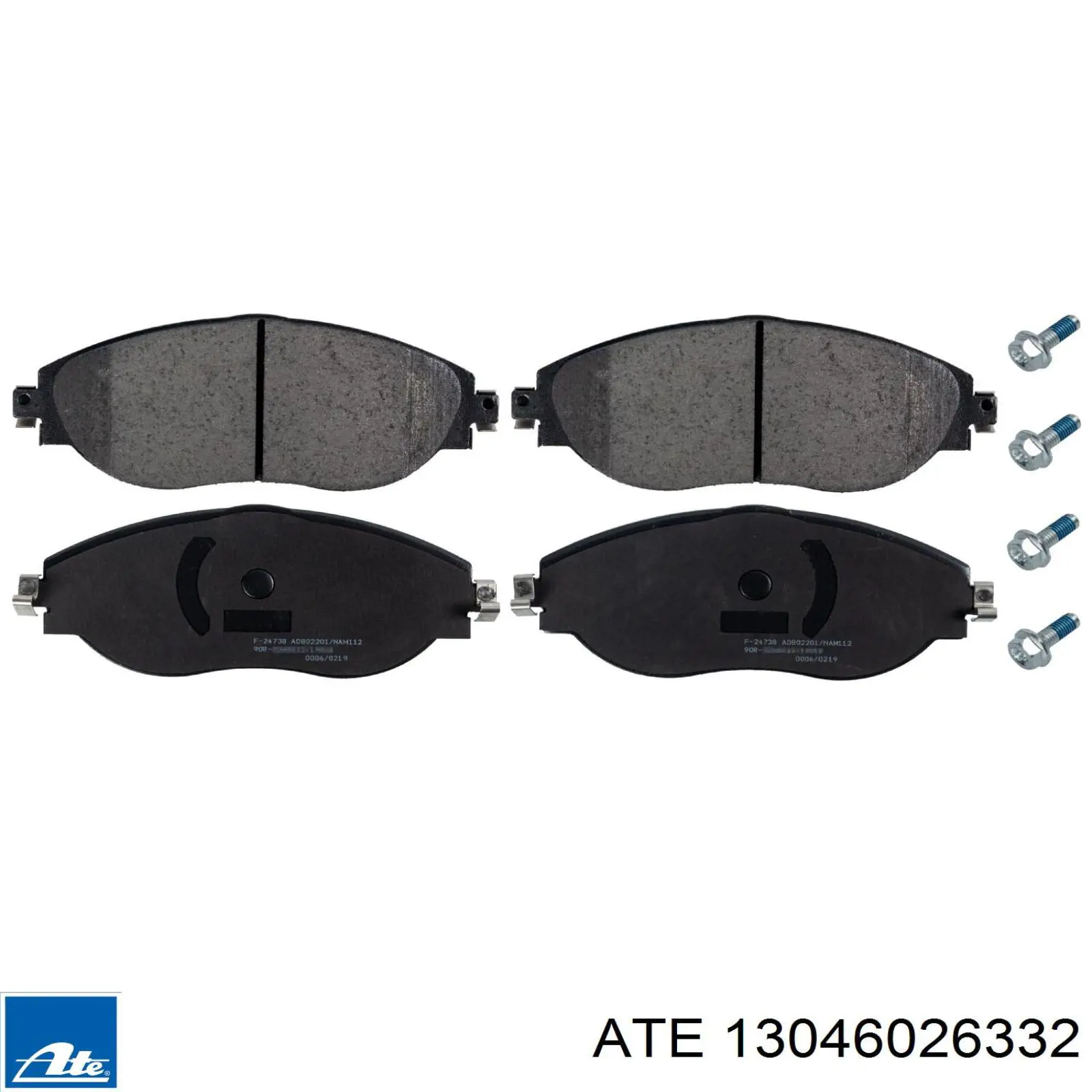 Колодки ATE 13046026332 цена, от 124.60 USD