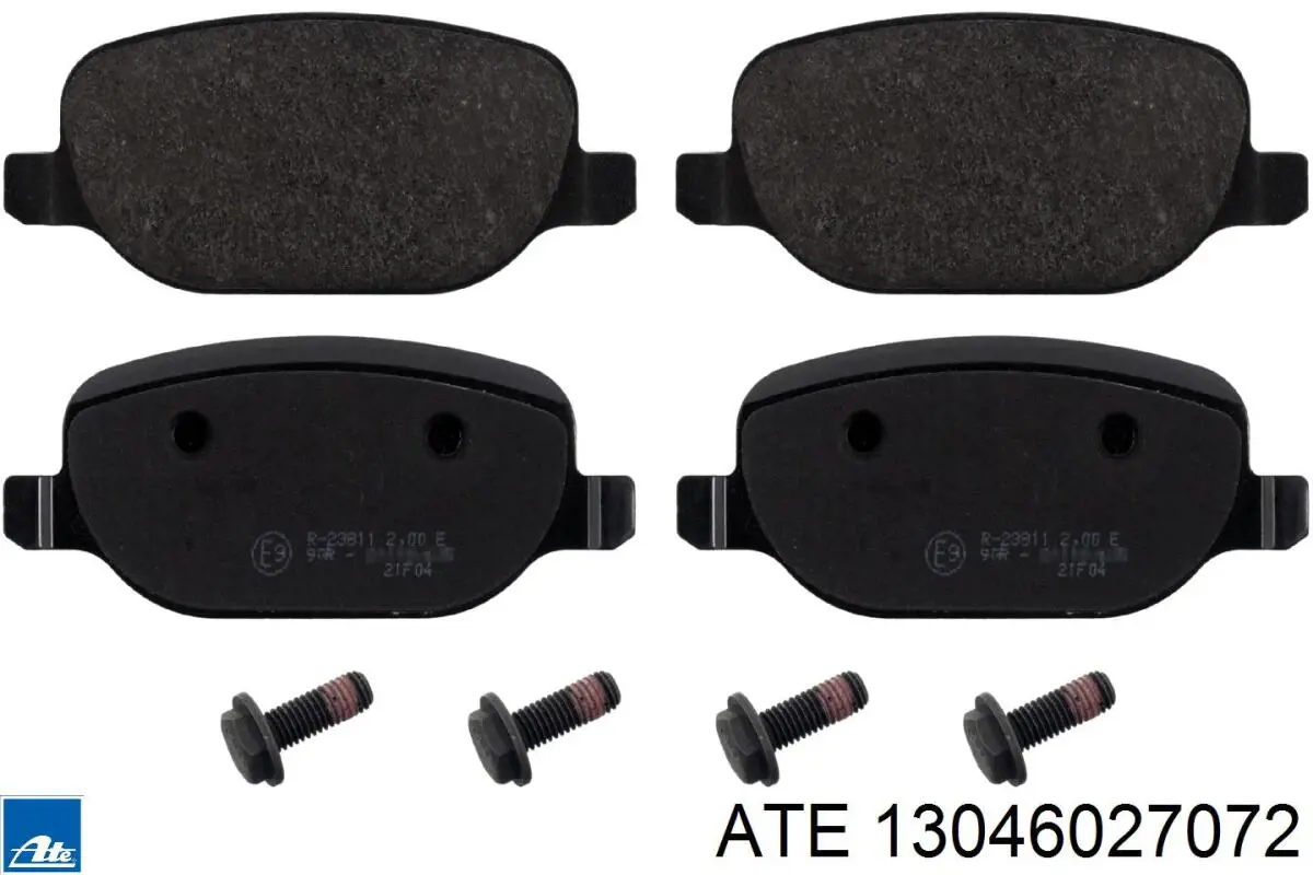 Колодки дисковые  ATE 13046027072 цена, от 33.60 USD
