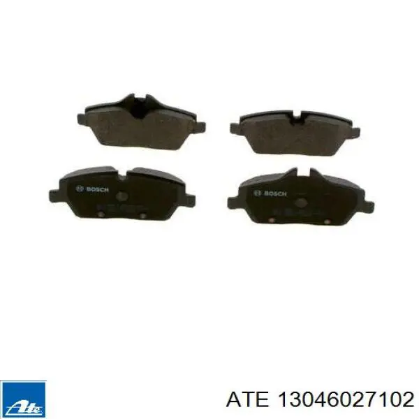 Колодки ATE 13046027102 цена, от 69.68 USD