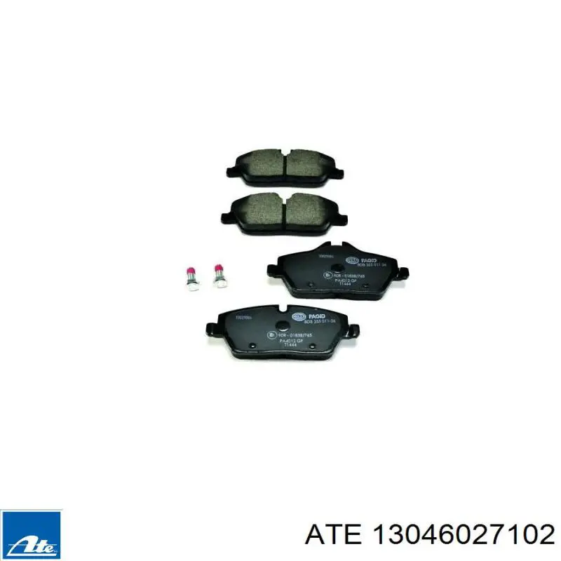 Купить 13046027102 ATE Колодки тормозные