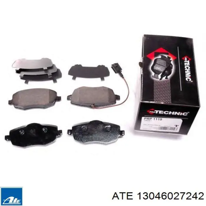 Передние тормозные колодки 301761 VALEO
