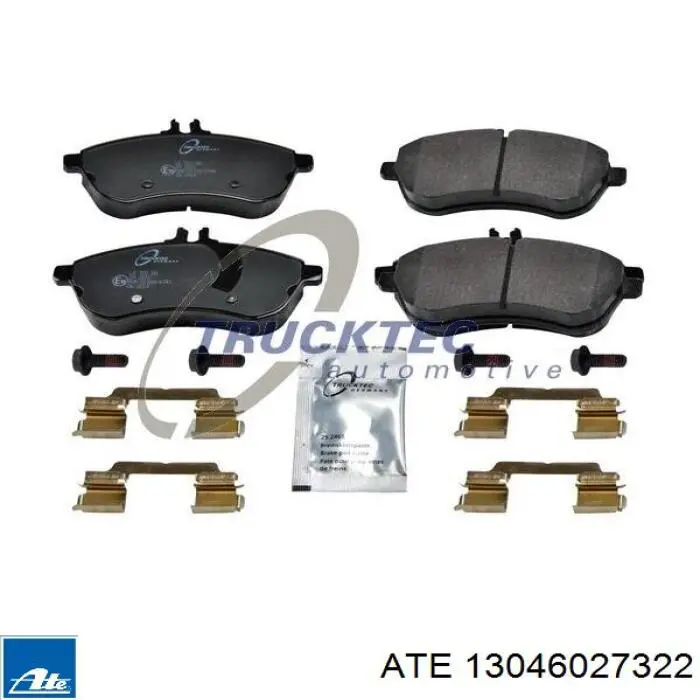 Колодки ATE 13046027322 цена, от 56.26 USD