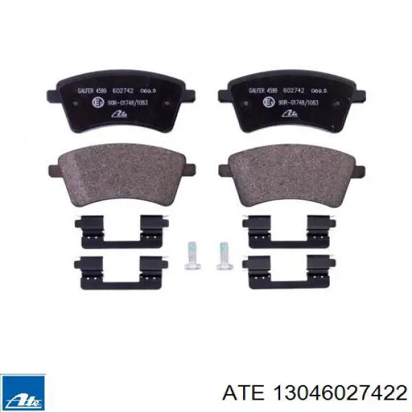 Купить LP3715 Delphi Колодки тормозные