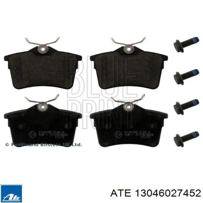 Колодки дисковые  ATE 13046027452 цена, от 38.67 USD