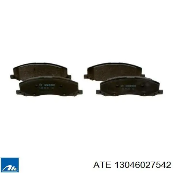 Передние тормозные колодки 13046027542 ATE