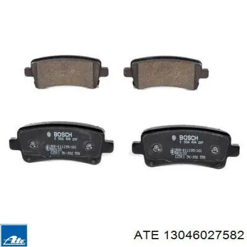 Колодки дисковые  ATE 13046027582 цена, от 41.69 USD