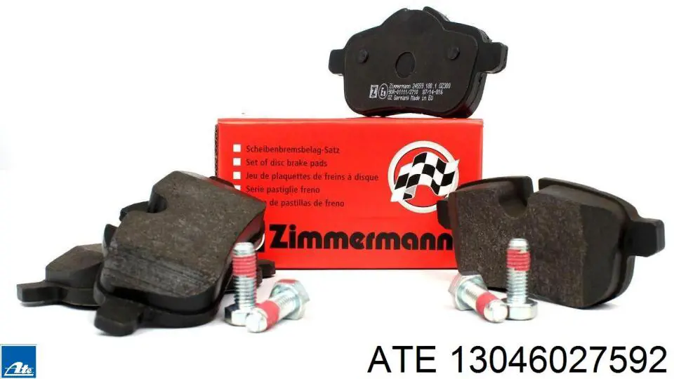 Колодки дисковые  ATE 13046027592 цена, от 97.07 USD