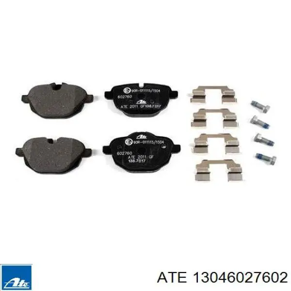 Колодки дисковые  ATE 13046027602 цена, от 66.85 USD